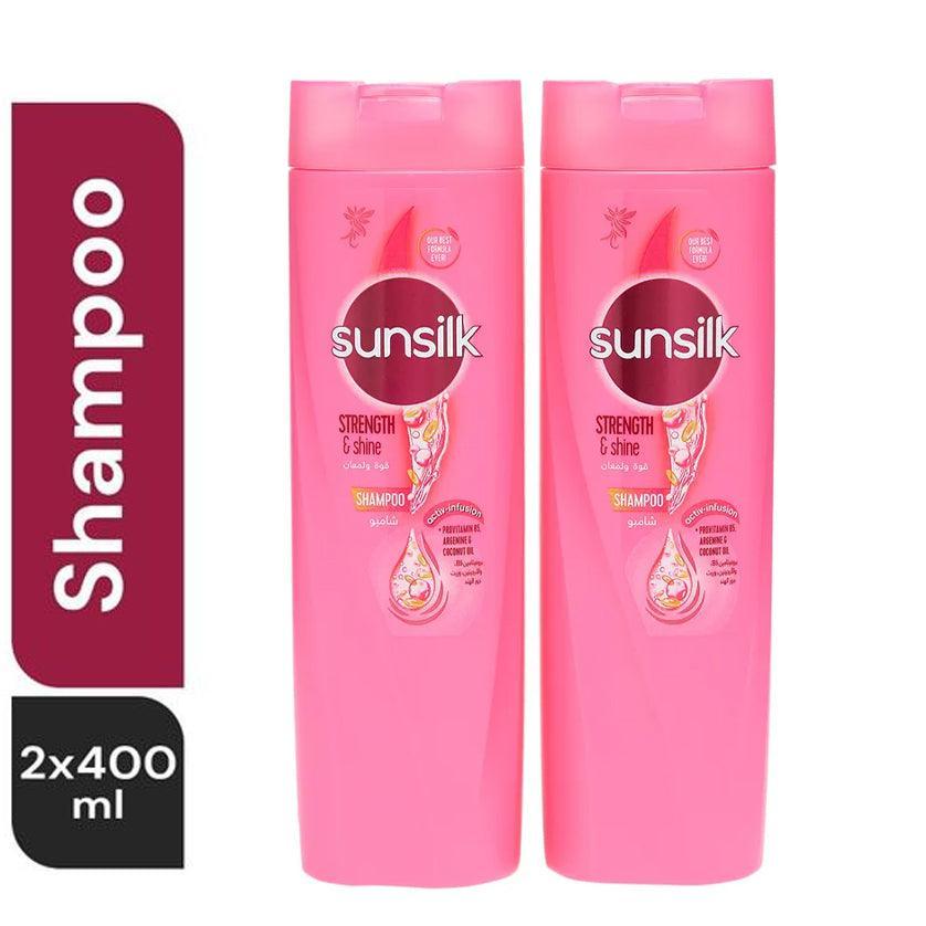 Sunsilk Strength & Shine Shampoo - 400ml x 2Pcs - Pinoyhyper