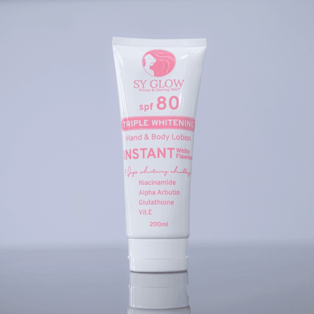 SY Glow Instant Whitening Lotion SPF 80 - 200ml - Pinoyhyper