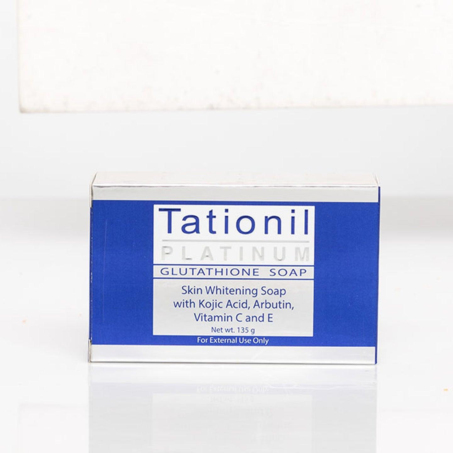 Tationil Platinum Glutathione Soap - 2 × 135g (Offer) - Pinoyhyper