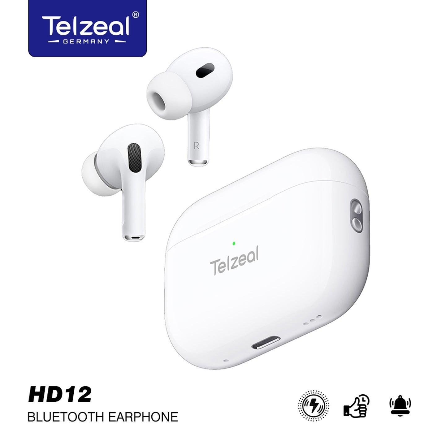 Telzeal Germany Wireless Earbuds TWS - HD12 - Pinoyhyper