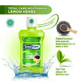 Total Care Anti Bacterial Mouthwash Lemon Herbs - 250ml - Pinoyhyper