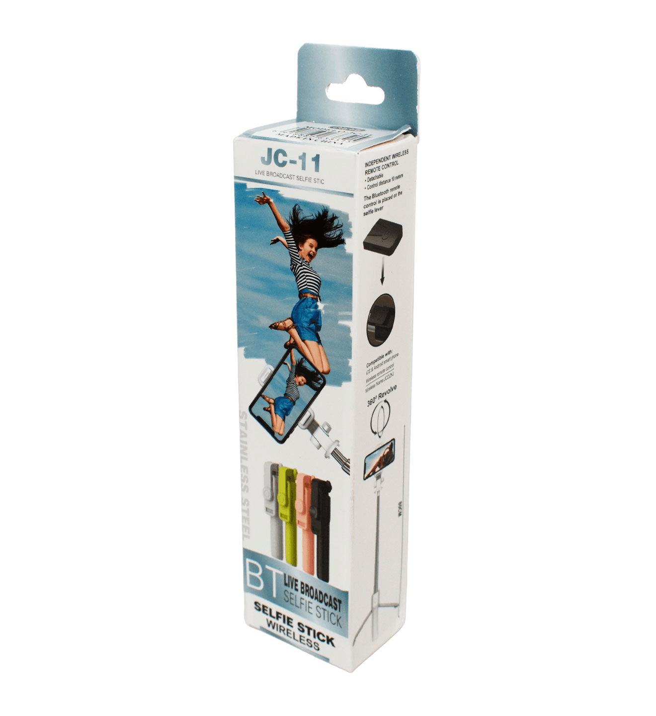Tripod & Mini Live BroadCast Wireless Selfie Stick JC-11 - Pinoyhyper