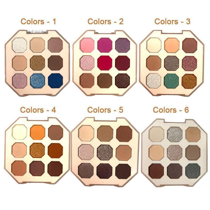 Ushas Passion Eyeshadow 9 Shades - 6 Boxes - Pinoyhyper