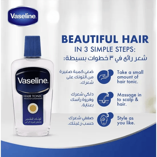 Vaseline Hair Tonic and Scalp Conditioner - 400ml - Pinoyhyper