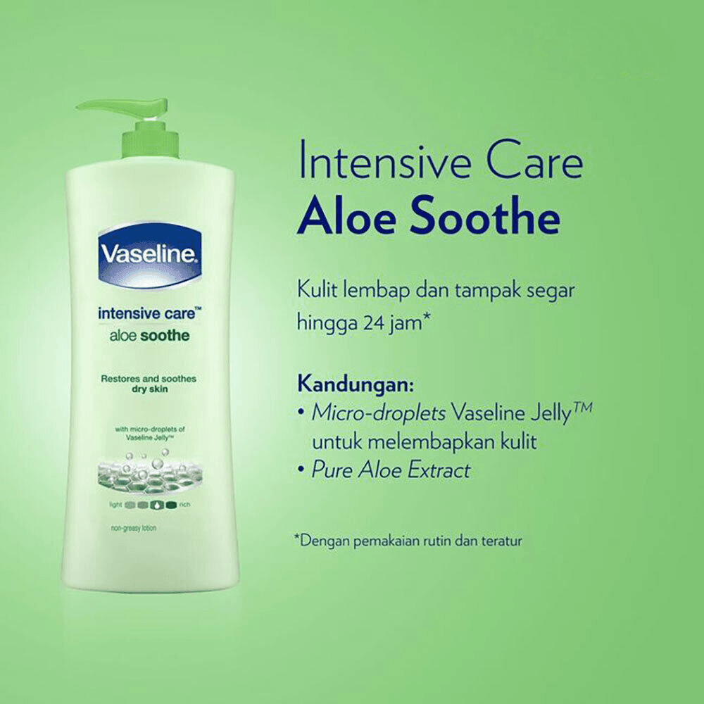 Vaseline Intensive Care Aloe Soothe Body Lotion - 725ml - Pinoyhyper