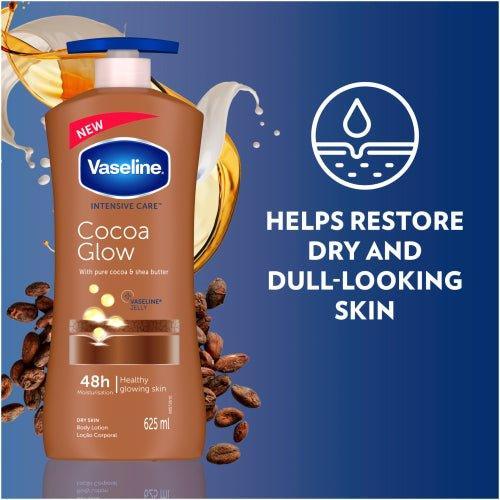 Vaseline Moisturising Body Lotion Cocoa Glow - 725ml - Pinoyhyper