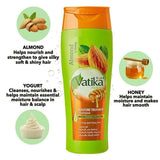 Vatika Almond & Honey Moisture Treatment Shampoo With Nourishing Vatika Oils For Dry and Frizzy hair 2 x 400ml - Pinoyhyper