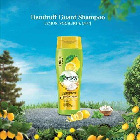 Vatika Lemon And Yoghurt Dandruff Guard Shampoo 2 x 400ml - Pinoyhyper