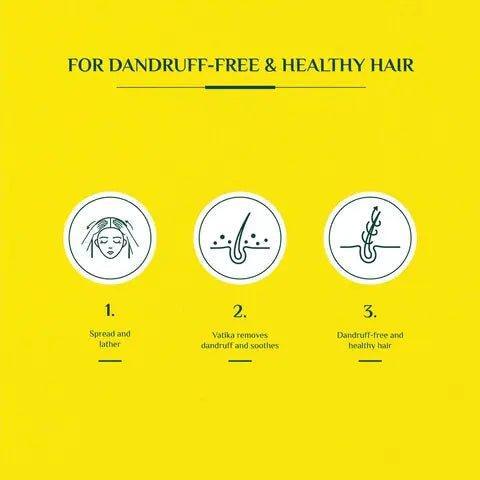 Vatika Lemon And Yoghurt Dandruff Guard Shampoo 2 x 400ml - Pinoyhyper