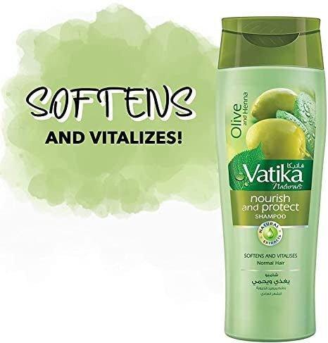 Vatika Olive & Henna Nourishing And Protect Shampoo 2 x 400ml - Pinoyhyper