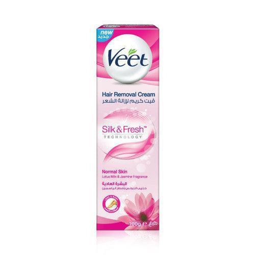 Veet Hair Removal Cream Silk & Fresh for Normal Skin, 100ml - Pinoyhyper