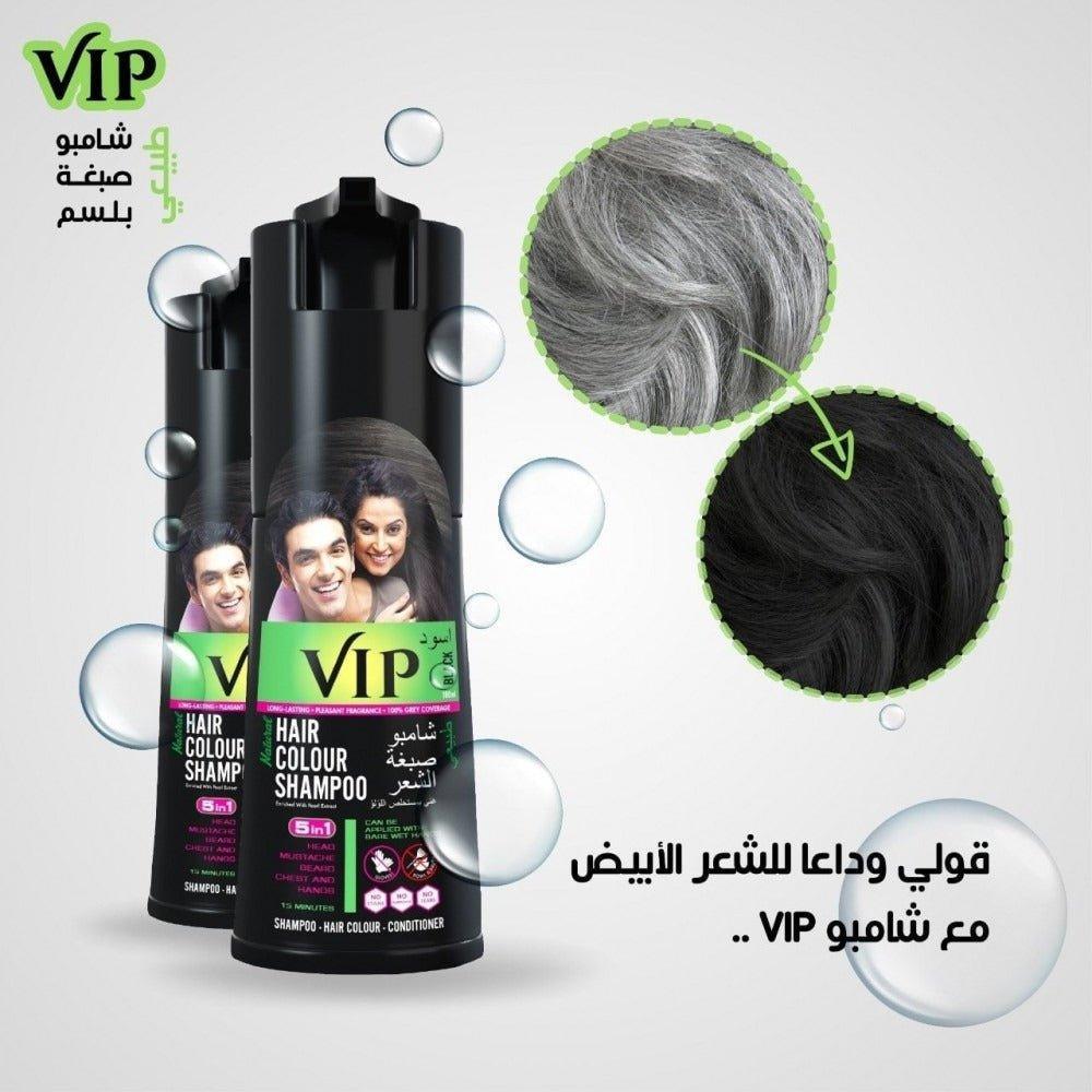 VIP Black Shampoo Hair Color - 180ml - Pinoyhyper