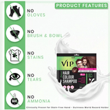 VIP Hair Colour Shampoo Brown - 20ml - Pinoyhyper