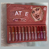 WaterProof Lip Gloss Mate Lip Stick - 5g×12Pcs - Pinoyhyper