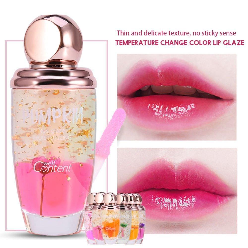 Well Content Pumpkin Moisturizing Lips glaze - Pinoyhyper