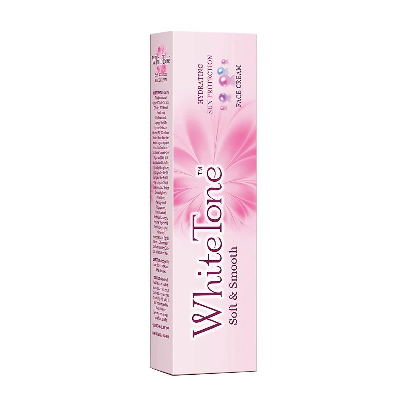 White Tone Soft & Smooth Face Cream - 50g - Pinoyhyper