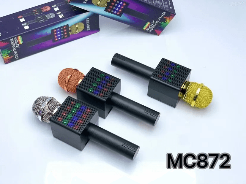 Wireless Bluetooth Karaoke Microphone LoudSpeaker - MC872 - Pinoyhyper