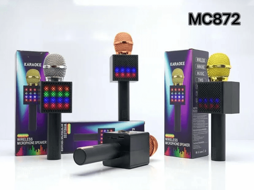 Wireless Bluetooth Karaoke Microphone LoudSpeaker - MC872 - Pinoyhyper