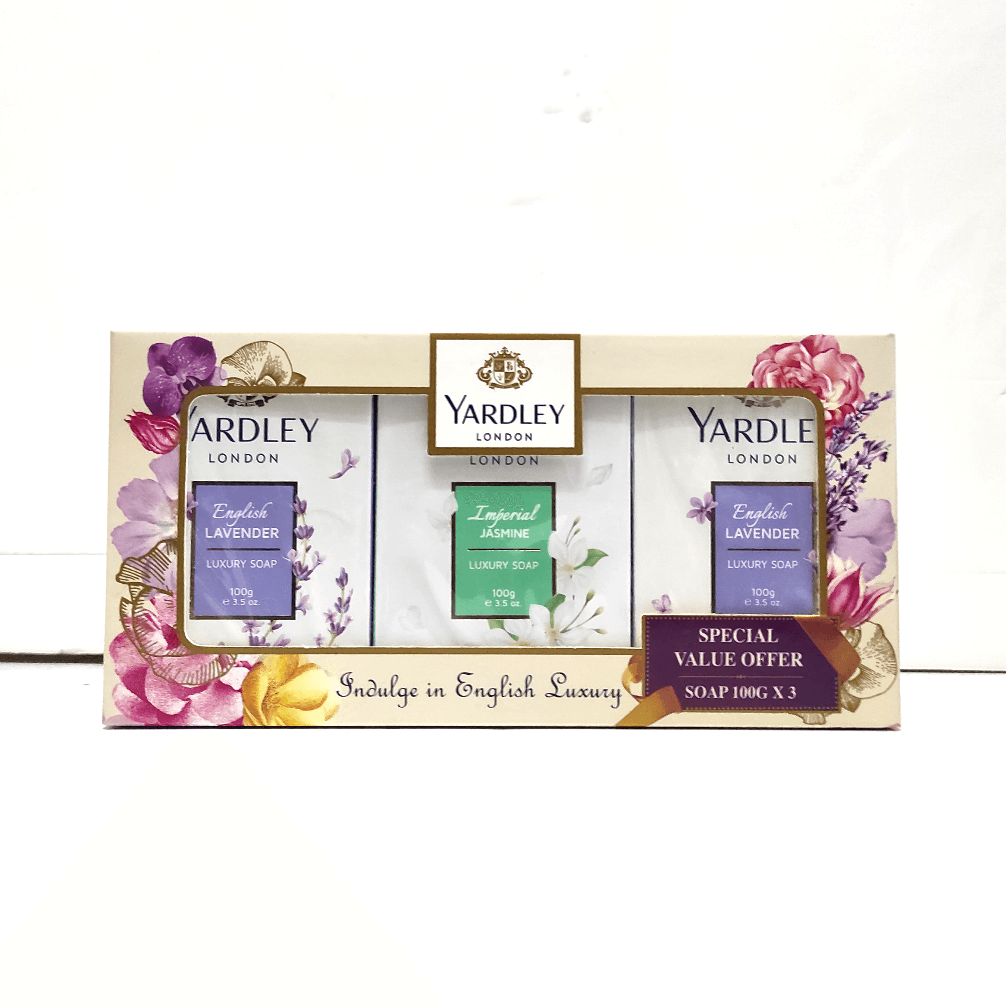 Yardley London Luxury Soap Value Pack - 3 X 100g - Pinoyhyper