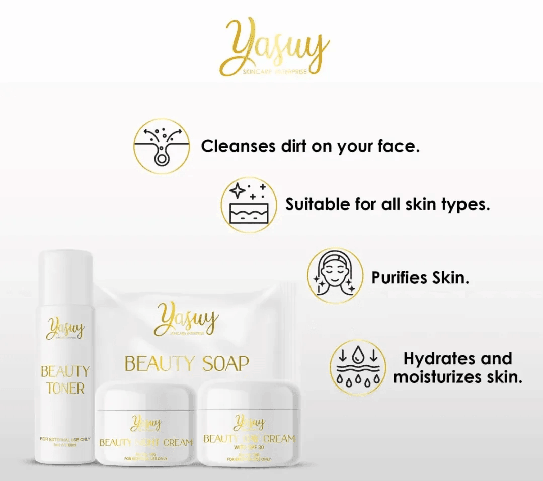 Yasuy Stunning Skin Care Kit - Pinoyhyper