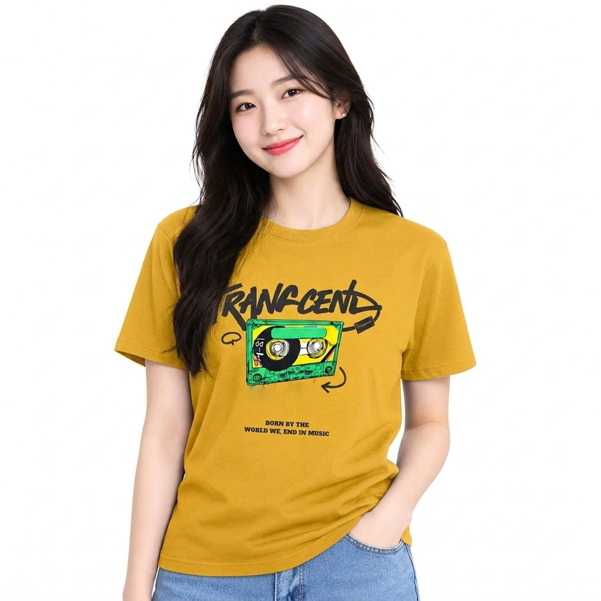 Baggi Lycra Women's Print T-Shirt - #02
