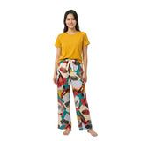 Women’s Plain Pajama 2Pcs Set - 3002