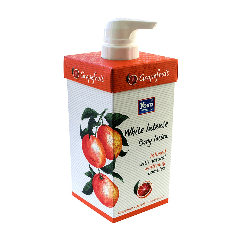 Yoko GrapeFruit White Intense Body Lotion - 400ml - Pinoyhyper