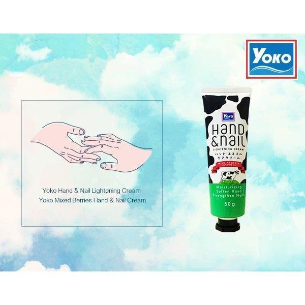 Yoko Hand & Nail Lightening Cream Milk - 50g - Pinoyhyper