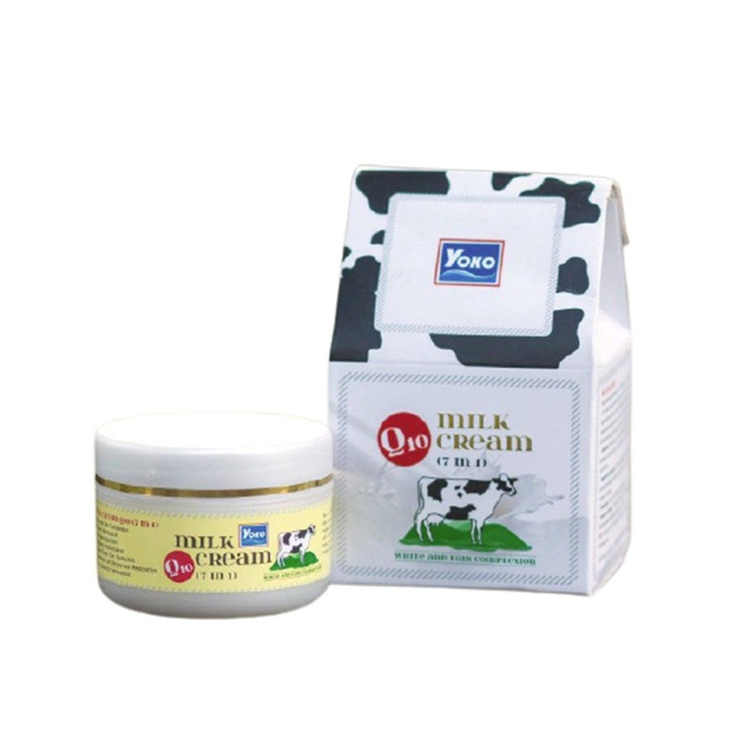 Yoko Milk Cream Q10 (7 in 1) - 50g - Pinoyhyper