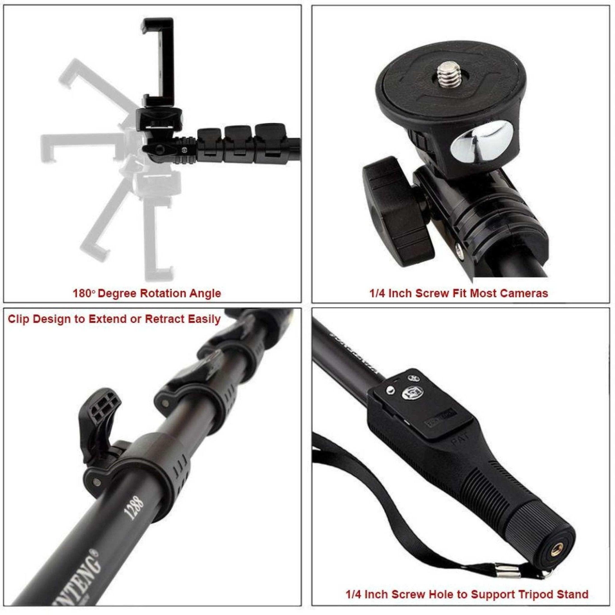 Yunfeng 1288 Bluetooth Selfie Stick For Smartphones - Pinoyhyper