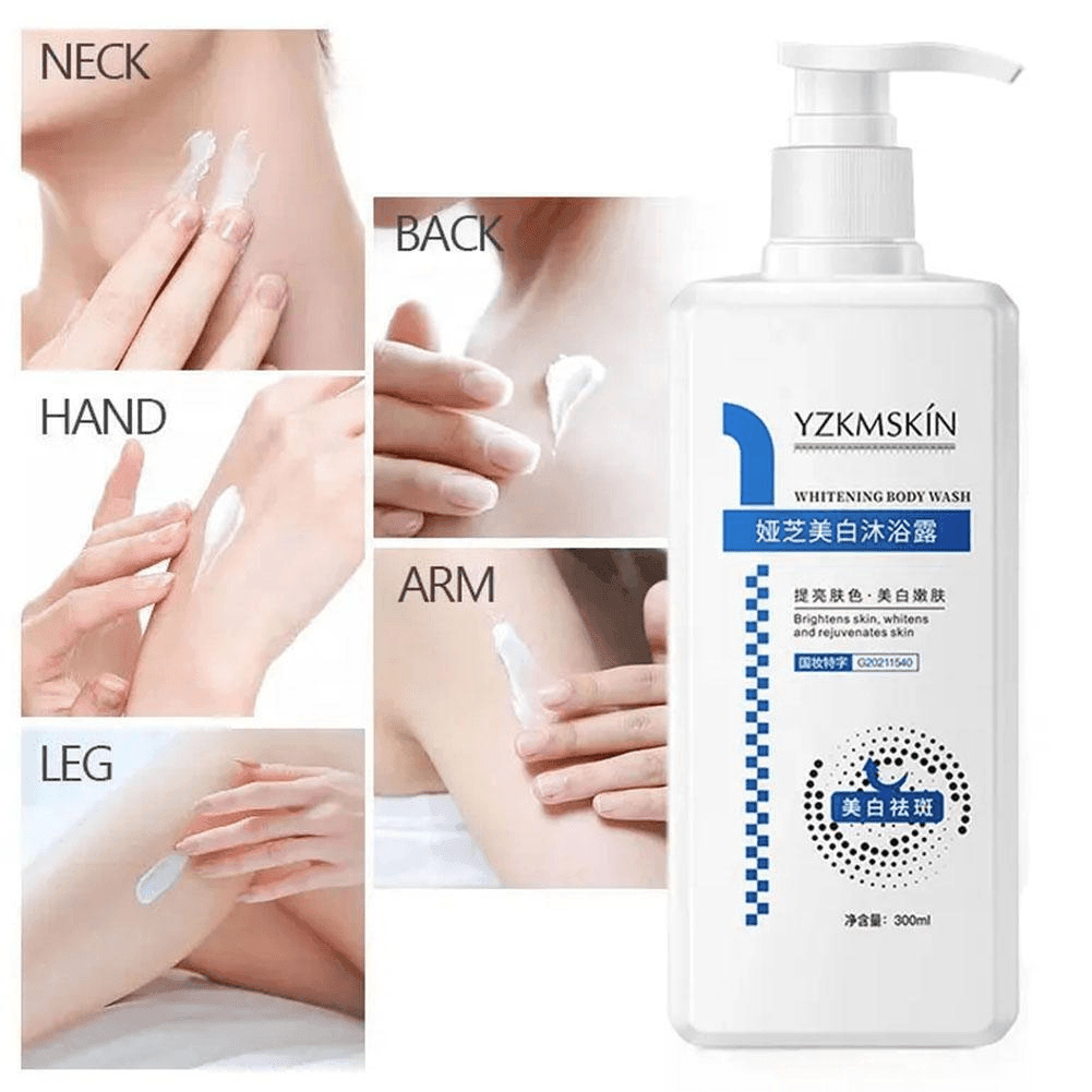 YZKMSKIN Whitening Body Wash - 300ml - Pinoyhyper